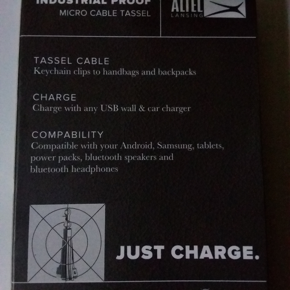 Micro Cable Tassel - Picture 5 of 9